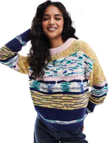 Jersey multicolor de hilos variados premium Object - view 1
