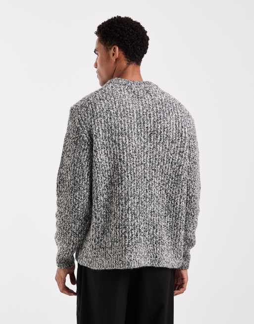 Jersey negro de hilo retorcido de Jack & Jones, 3 de 5