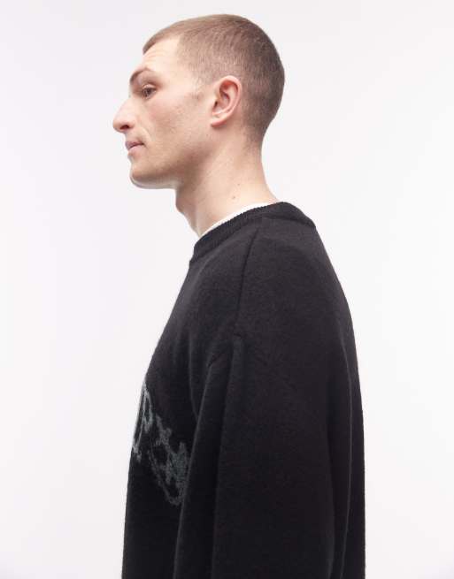 Jersey negro de punto Commuting Tales de Carhartt WIP, 4 de 5