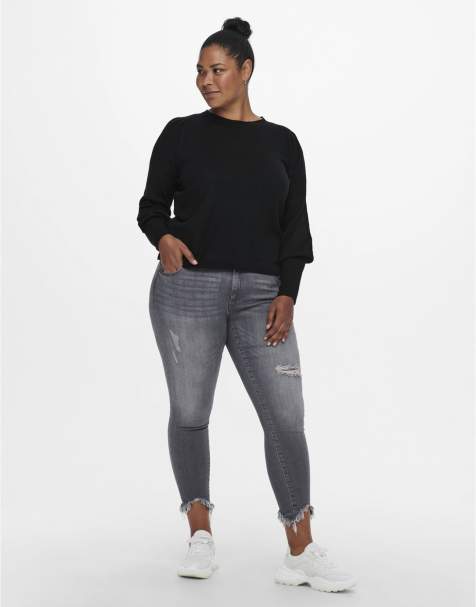 Jersey negro de punto de ONLY Curve - view 1