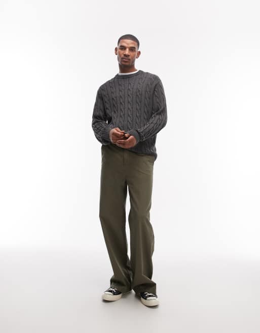 Jersey negro lavado de punto de ochos Carter de Carhartt WIP, 2 de 5