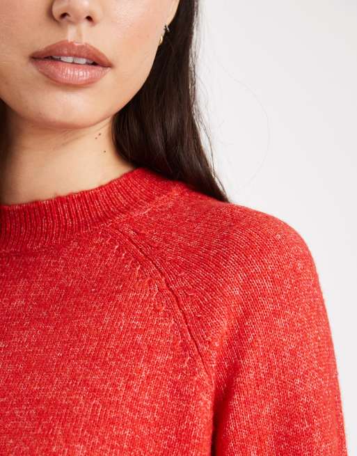 Jersey rojo de cuello alto de Pieces, 4 de 4