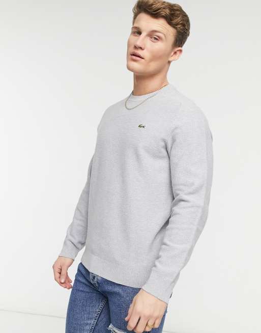 Jersey Lacoste Live Texturizado Blanco Para Hombre