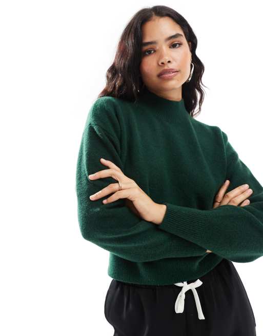 Jersey verde con cuello redondo de & Other Stories , 2 de 4