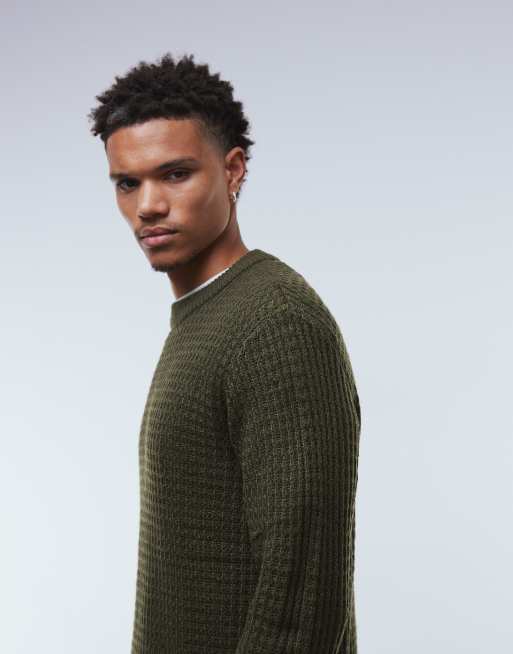 Jersey verde de punto texturizado de JJ Rebel, 4 de 5