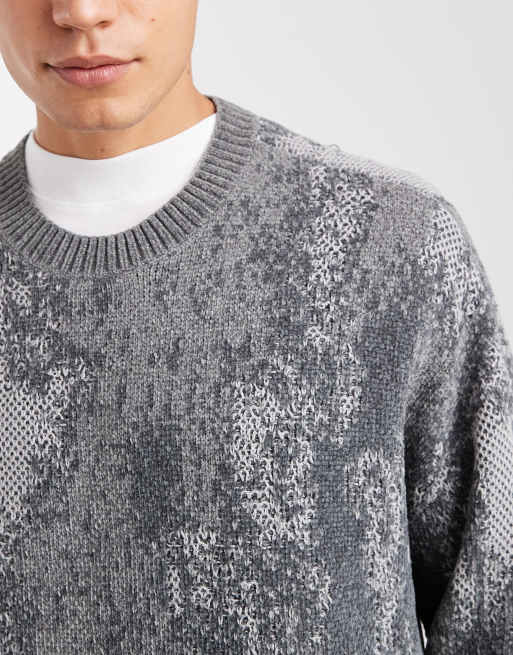 Jersey verde degradado efecto envejecido de punto suave de Hollister, 4 de 5