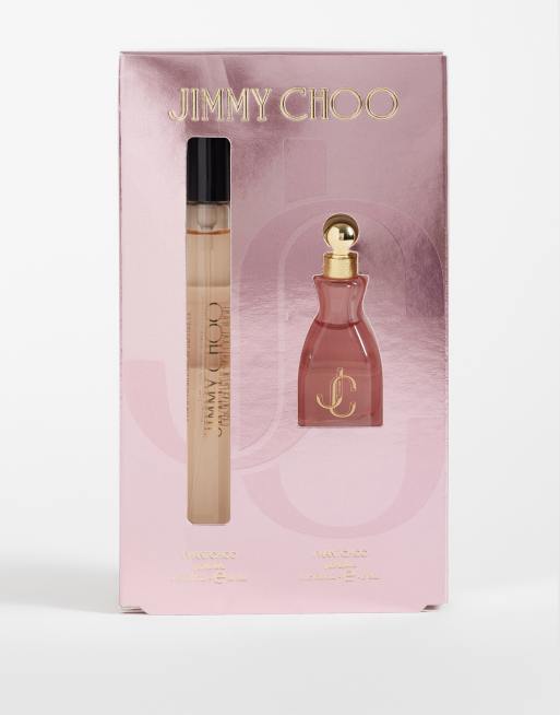 Jimmy Choo I Want Choo With Love Eau de Parfum 10ml & 4.5ml Travel Set, 3 of 3