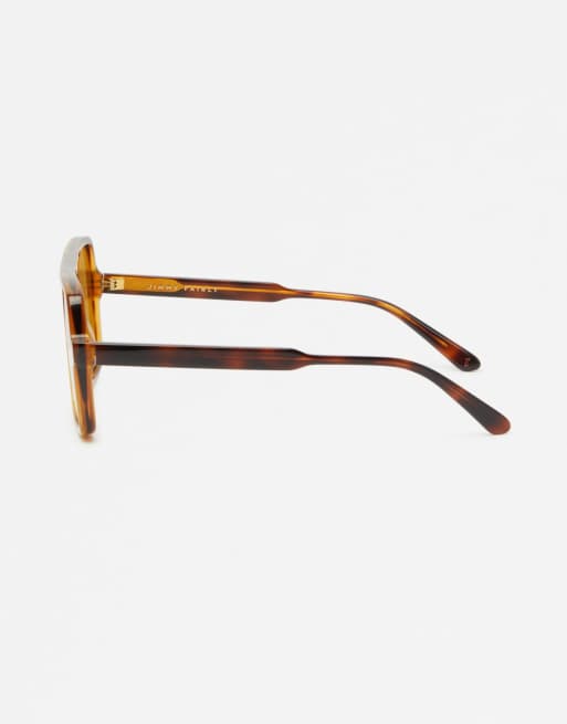 Jimmy Fairly The Nax square aviator sunglasses in  display picture 1