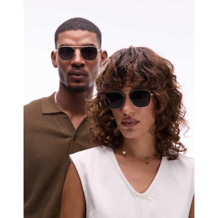 Jimmy Fairly The Rocky Lunettes de soleil rondes à monture en