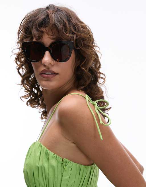 Jimmy Fairly The Swirl large round sunglasses in 