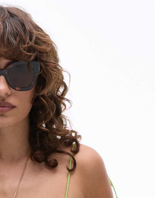 Jimmy Fairly The Swirl Lunettes de soleil rondes larges