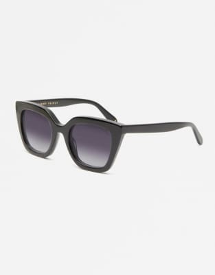 Jimmy Fairly Jimmy Fairly The Wind cat eye sunglasses in black