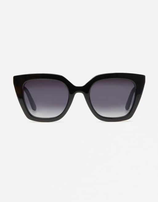 Jimmy Fairly – The Wind – Svarta solglasögon i cateye-modell , 3 av 5