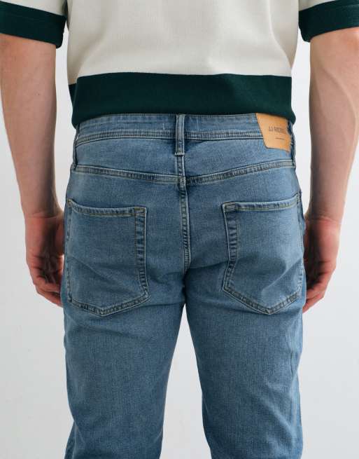JJ Rebel - Adam - Jean fuselé - Bleu moyen , 5 de 5