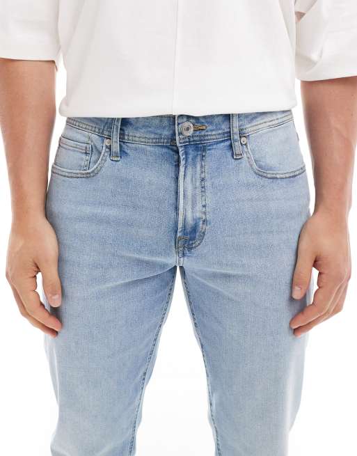 JJ Rebel - Adam - Lyseblå jeans med tapered fit, 5 af 5
