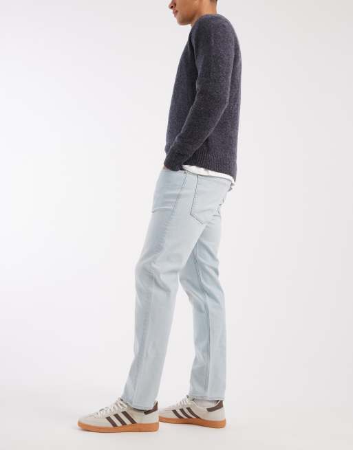 JJ Rebel – Adam – Schmal zulaufende Jeans in Hellblau, 2 von 5