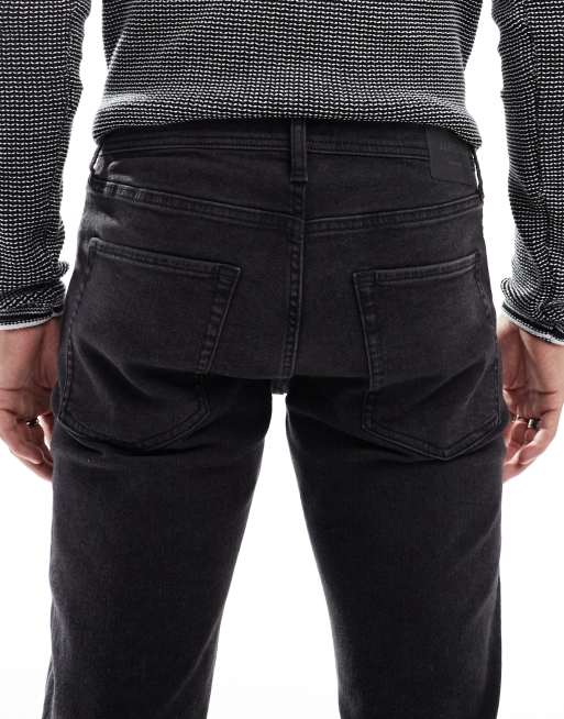 JJ Rebel – Adam – Schmal zulaufende Jeans in Schwarz , 4 von 5
