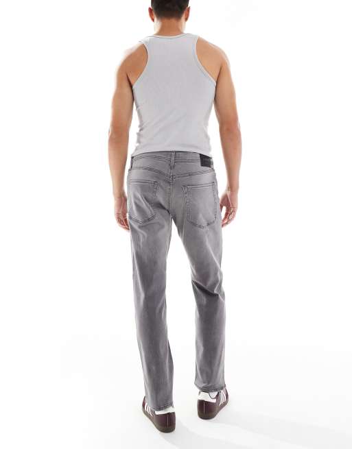 JJ Rebel Adam tapered fit jeans in light gray, 3 of 5