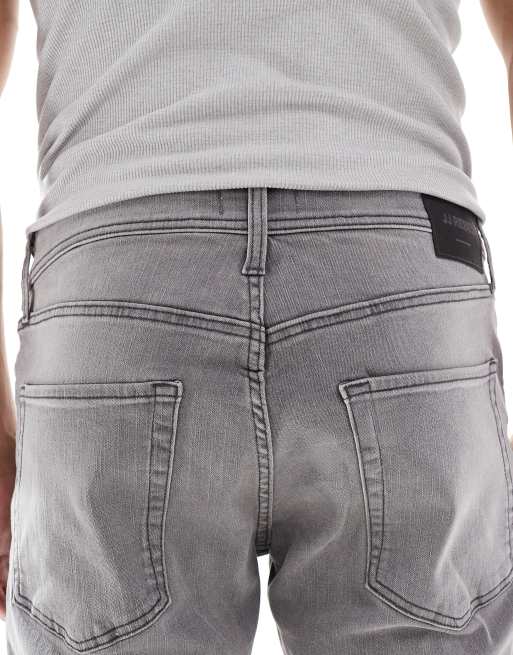 JJ Rebel Adam tapered fit jeans in light grey, 4 of 5
