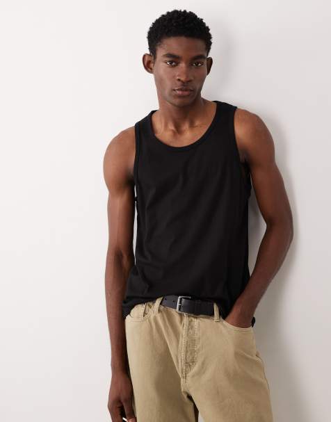 JJ Rebel basic vest in black - view 1