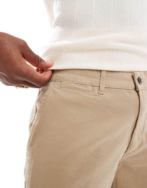 JJ Rebel - Beige chinoshorts , 4 af 5