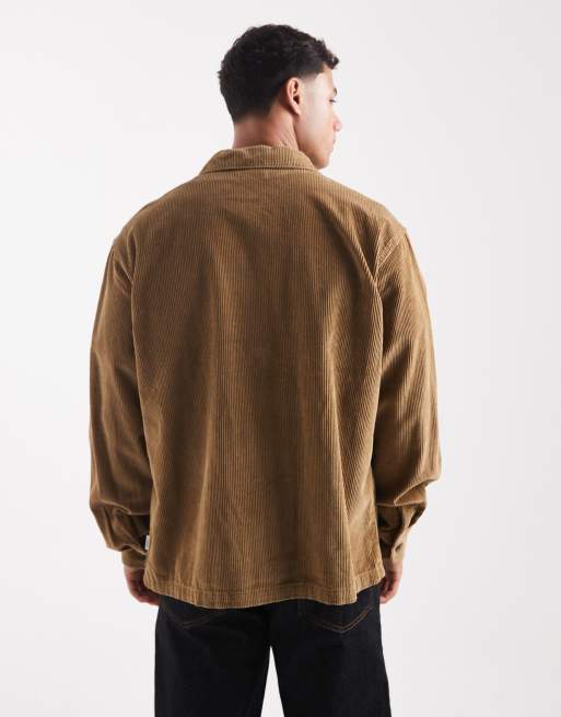 JJ Rebel - Beige kraftig overskjorte, 3 af 5