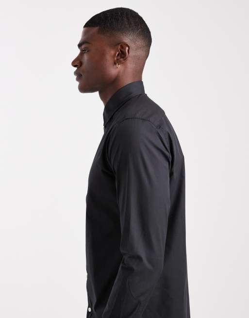 JJ Rebel - Camicia nera elegante, 5 di 5