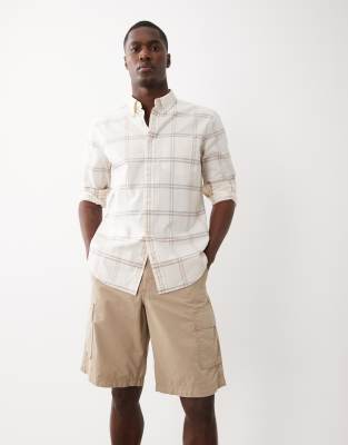 Jj Rebel Cargo Shorts In Brown