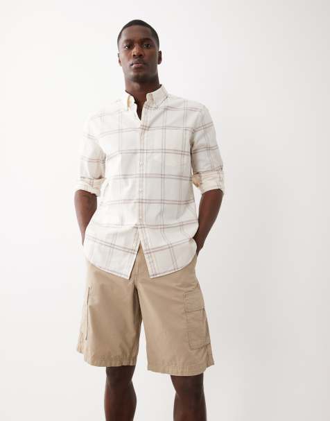 JJ Rebel cargo shorts in beige - view 1