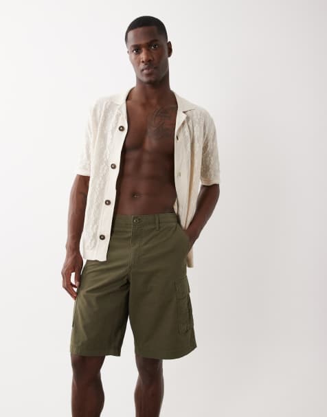 JJ Rebel cargo shorts in green - view 1