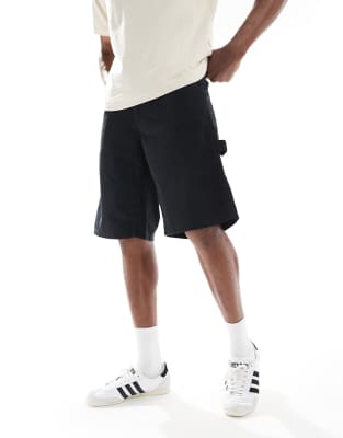 JJ Rebel JJ Rebel carpenter short in black