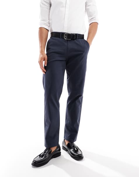 JJ Rebel - Chino comodi blu navy - view 1