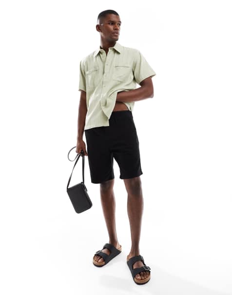 JJ Rebel chino shorts in black - view 1