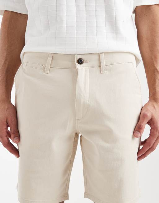 JJ Rebel – Chino-Shorts in Cremeweiß, 4 von 5