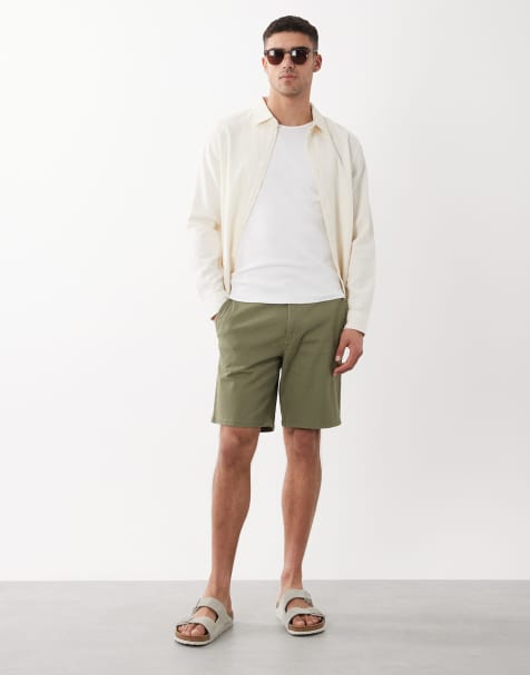 JJ Rebel chino shorts in green - view 1