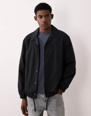 Jj Rebel Coach Jacket In Black