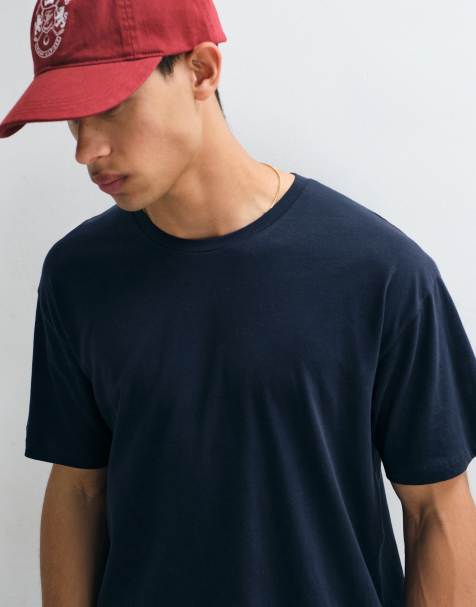 JJ Rebel core t-shirt in navy - view 1