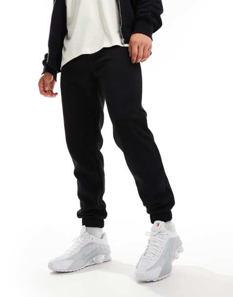 JJ Rebel sweat jogger in black 