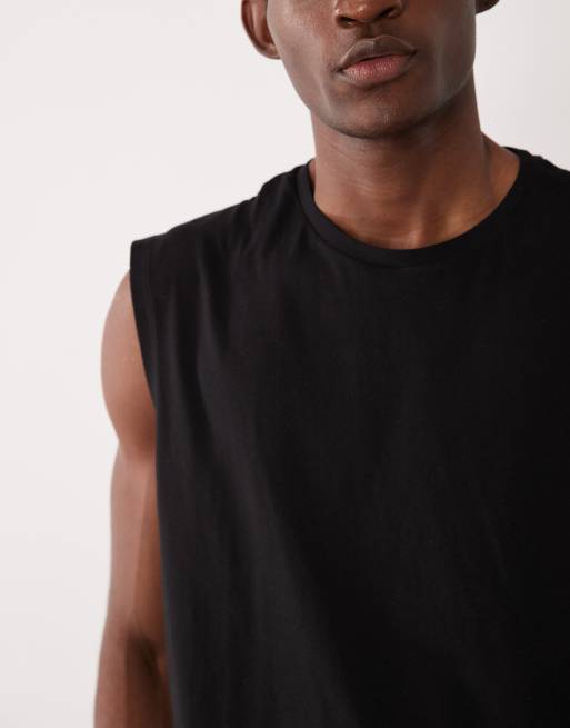 JJ Rebel - Débardeur oversize - Noir, 3 de 5