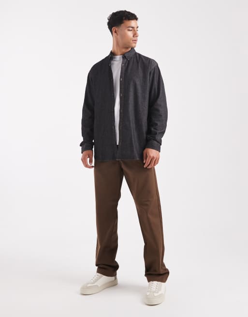 JJ Rebel denim shirt in black, 2 of 5
