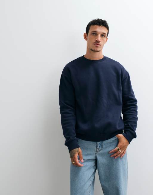 JJ Rebel felpa girocollo navy, 2 di 5