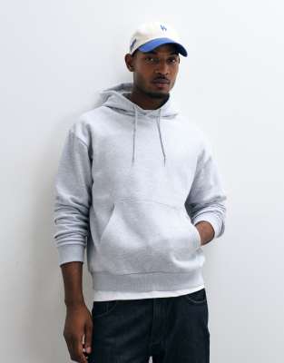 Jj Rebel Front Pocket Hoodie In Grey