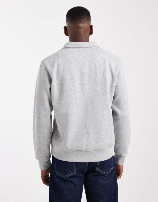 JJ Rebel - Grå polo-sweatshirt, 3 af 5