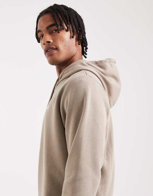 JJ Rebel - Hoodie met logo in beige, 4 van 5