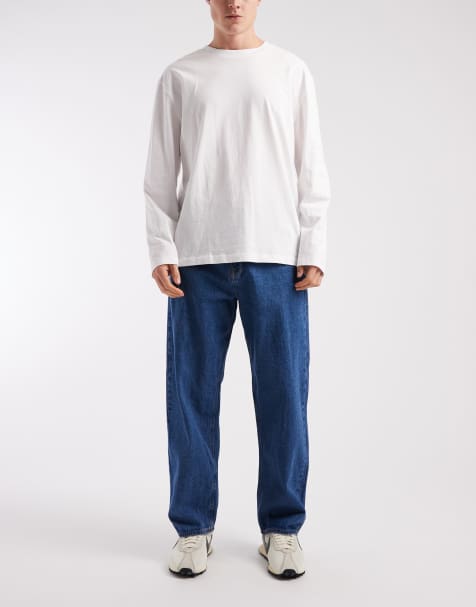 JJ Rebel Leo baggy jean in dark blue
