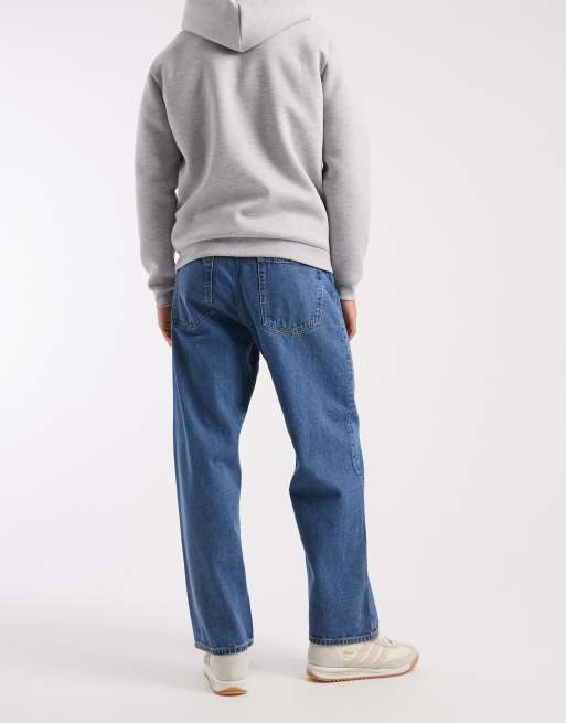 JJ Rebel Leo baggy jean in vintage blue, 2 of 5