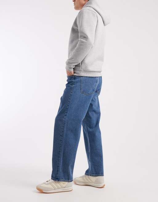 JJ Rebel Leo baggy jean in vintage blue, 3 of 5