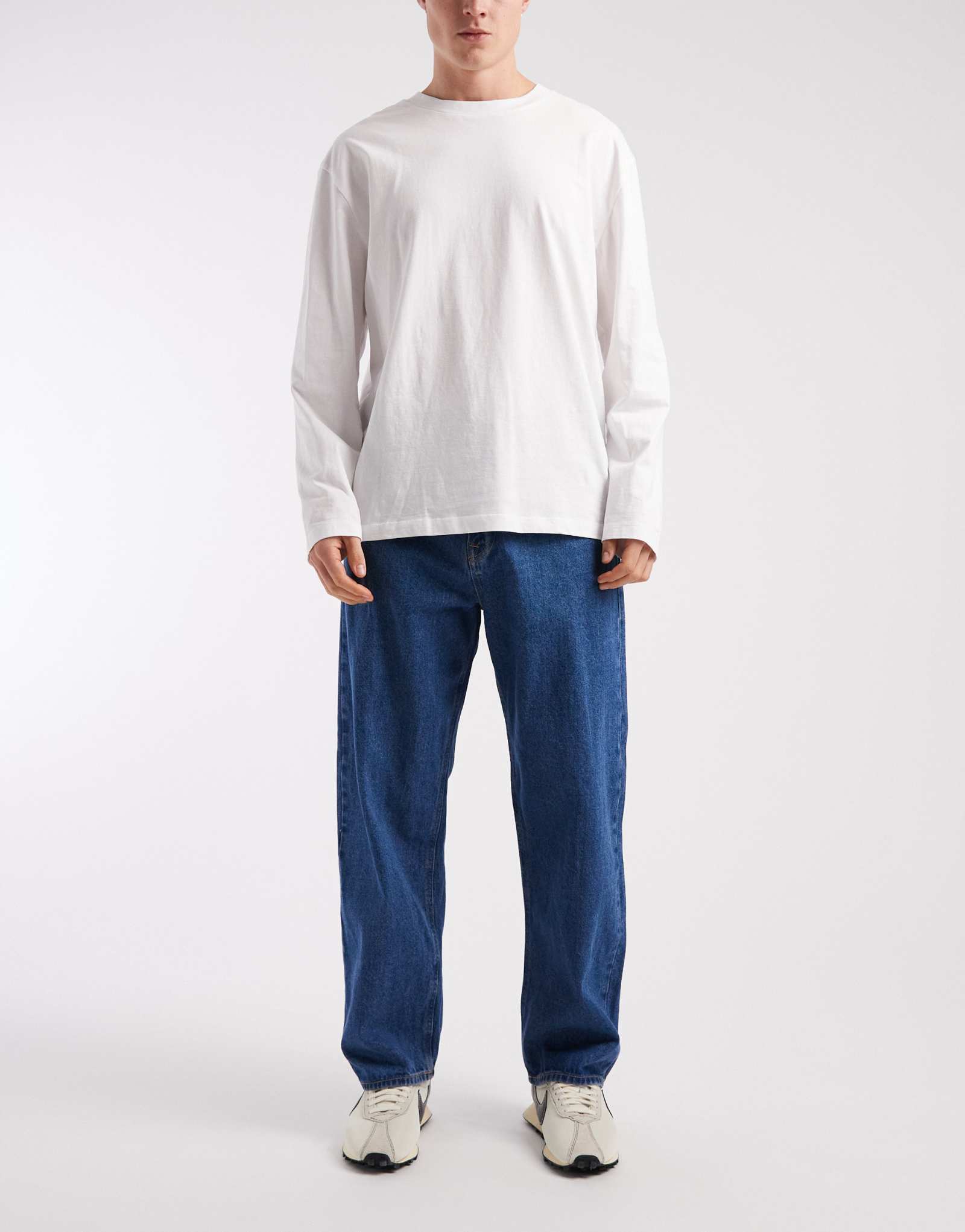 Мешковатые джинсы JJ Rebel Leo темно-синего цвета