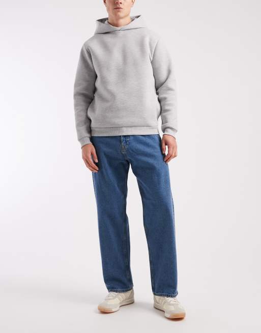 JJ Rebel - Leo - Baggy jeans in vintage blauw