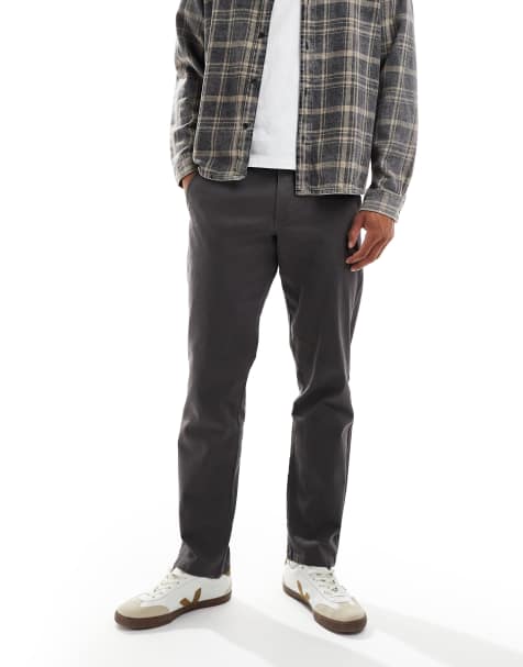 JJ Rebel loose fit chinos in gray - view 1
